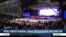 Pelajar dan Mahasiswa se-Indonesia Gelar Deklarasi Damai Jaga Persatuan Indonesia