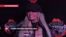 Kerry Katona Receives Medical Attention