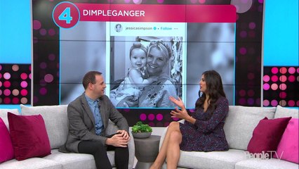 Jessica  Simpson Calls Daughter Birdie Her 'Dimple Double' in Adorable Twinning Picture