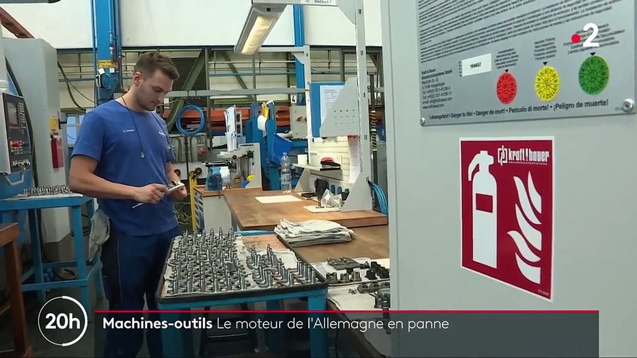 Machines-outils : le moteur de l'Allemagne en panne