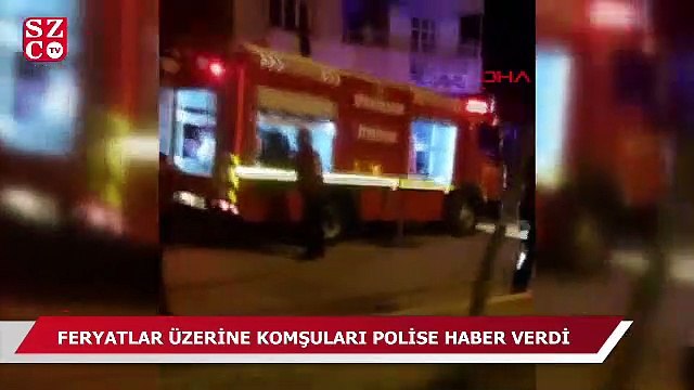 Kendisini ve ailesini benzin dökerek ateşe verdi!