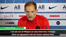 Tuchel gives Mbappe fitness update