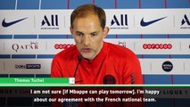 Tuchel gives Mbappe fitness update