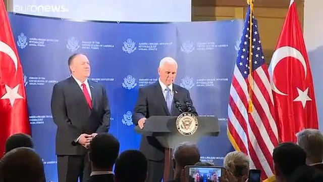 تركيا ستعلق عمليتها العسكرية في شمال سوريا شرط انسحاب القوات الكردية