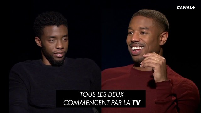 Chadwick Boseman et Michael B. Jordan - Portrait de Stars de cinéma