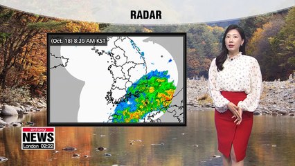 Rain on Jeju and parts of east and south