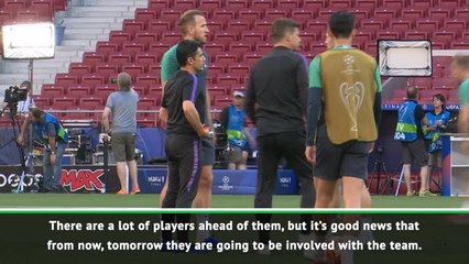 Sessegnon and Lo Celso are 'far away' from Pochettino's required level