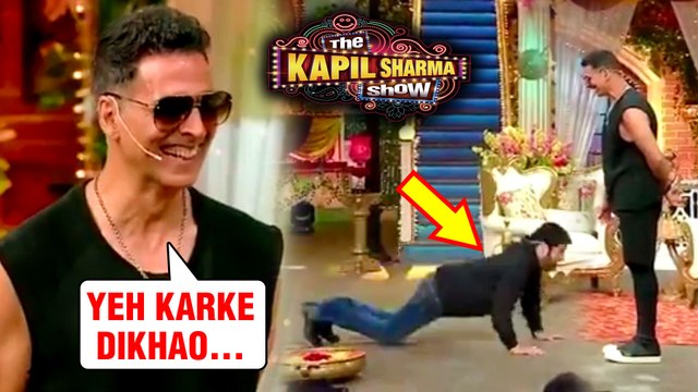 Akshay Kumar's HILARIOUS Challenge To Kapil Sharma | The Kapil Sharma Show Housefull 4 UNDEKHA Tadka