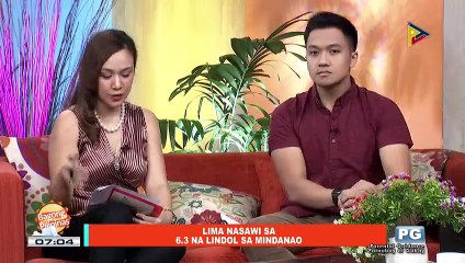 NEWS & VIEWS: Lima nasawi sa 6.3 magnitude na lindol sa Mindanao