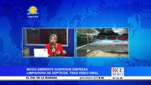 María Elena Nuñez comenta medio ambiente suspende empresa de séptico por vídeo viral