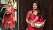 Shilpa Shetty, Raveena Tandon & Other Celebs Karwa Chauth Look | Boldsky
