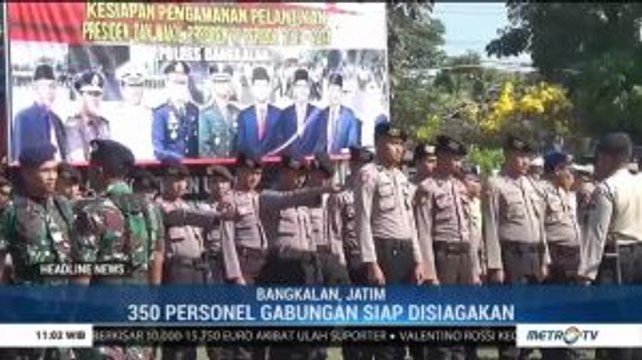 Petugas TNI dan Polri di Sejumlah Daerah Siap Amankan Pelantikan Presiden