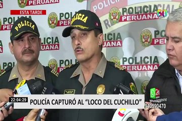 'Loco del Cuchillo' confesó que atacó a joven: "actué en legítima defensa"