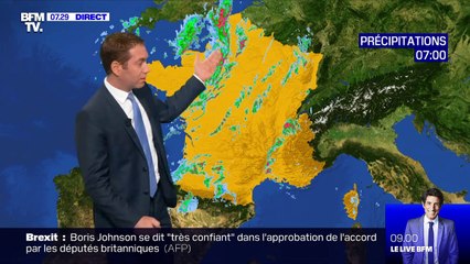 La météo pour ce vendredi 18 octobre 2019
