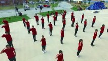 Öğrencilerden ‘Barış Pınarı Harekatı’na marşlı Türk bayraklı destek - KONYA