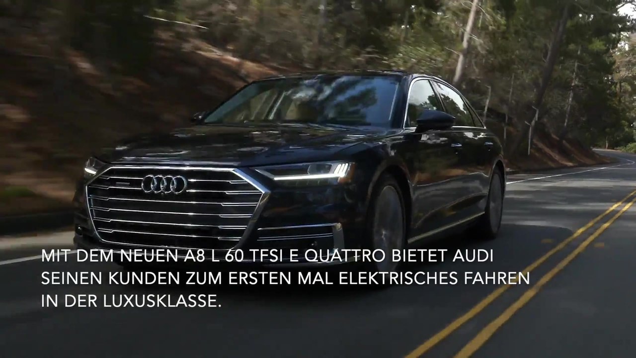 Luxus trifft Effizienz - Der Audi A8 L 60 TFSI e quattro