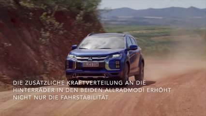 Wieder mit Allrad - mehr Stabilität und Sicherheit für Mitsubishi ASX