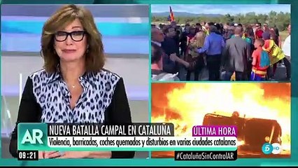 Fernando Berlín culpa por la violencia separatista...¡a las televisiones por emitir las imágenes!