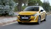 Peugeot 208 GT Line in Faro Yellow Driving Video