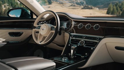 The new Bentley Flying Spur Interior Design