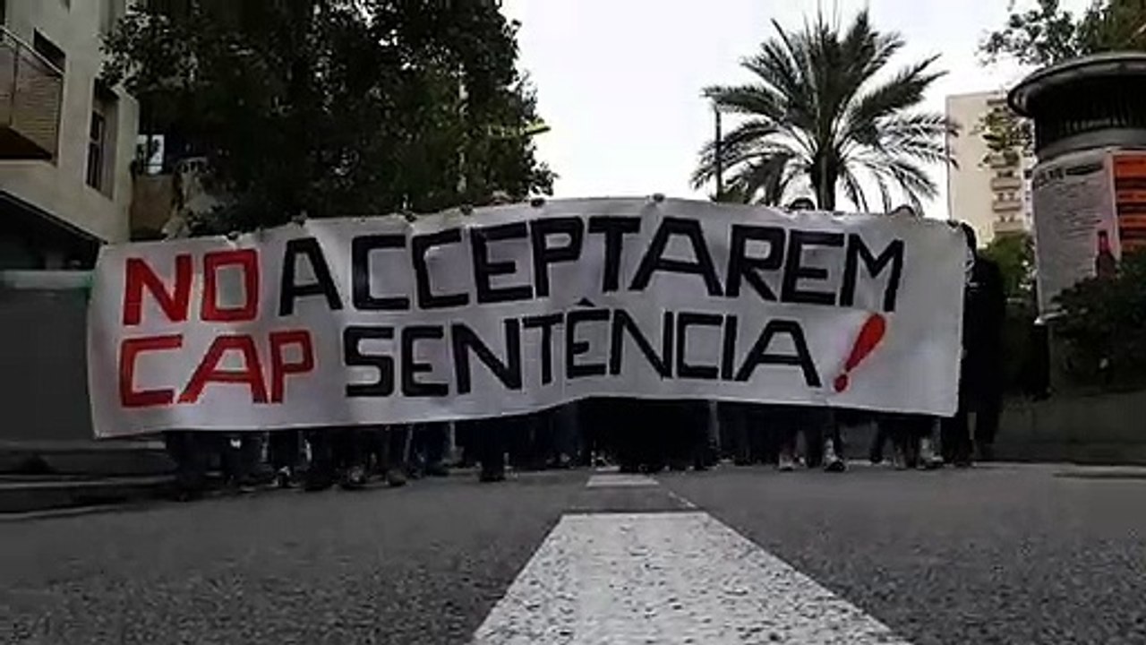 Manifestants en la vaga general