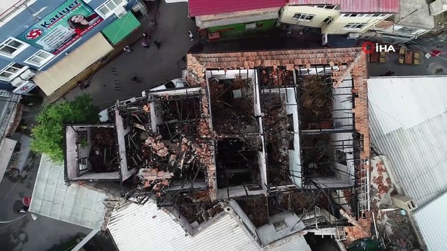 Şener Şen’in doğduğu evin içler acısı son hali havadan görüntülendi