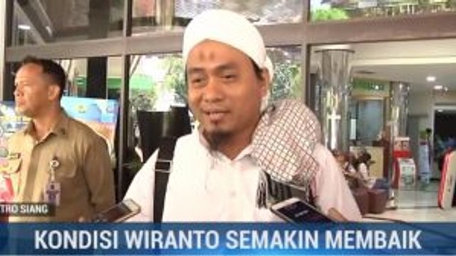 Kondisi Wiranto Semakin Membaik