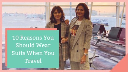 4 Reasons You Should Wear Suits When You Travel
