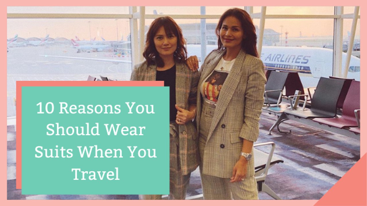 4 Reasons You Should Wear Suits When You Travel