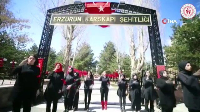 Yakutiye Gençleri Barış Pınarı Harekatına İşaret Dili ile destek verdi