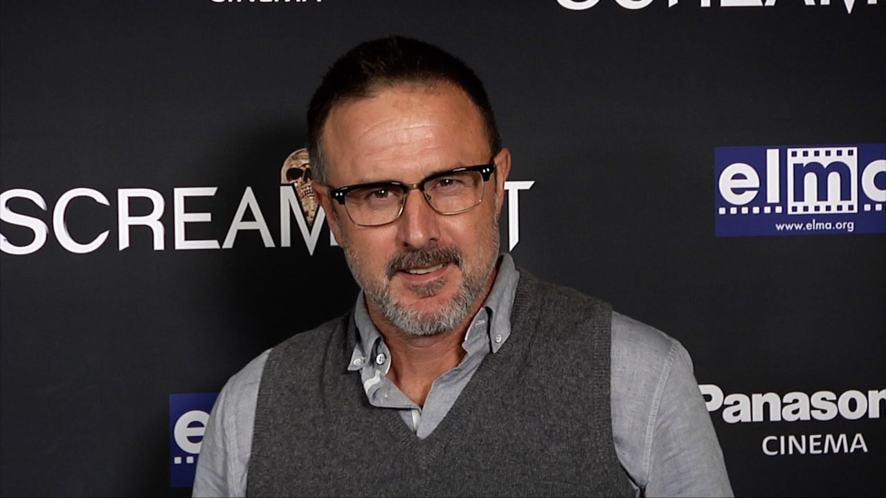 David Arquette 19th Annual SCREAMFEST Closing Night Black Carpet