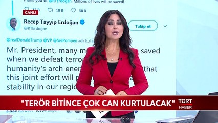 Cumhurbaşkanı Erdoğan’dan Trump’a Cevap