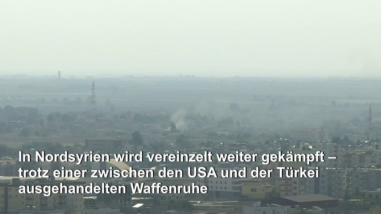 Weiter Kämpfe in Nordsyrien trotz Waffenruhe