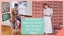The Essential Belts You Need In Your 30s (And How To Style Them)
