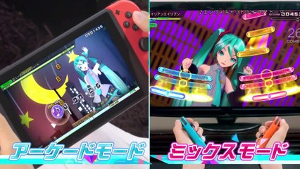 Hatsune Miku : Project DIVA Mega Mix - Les modes de contrôle