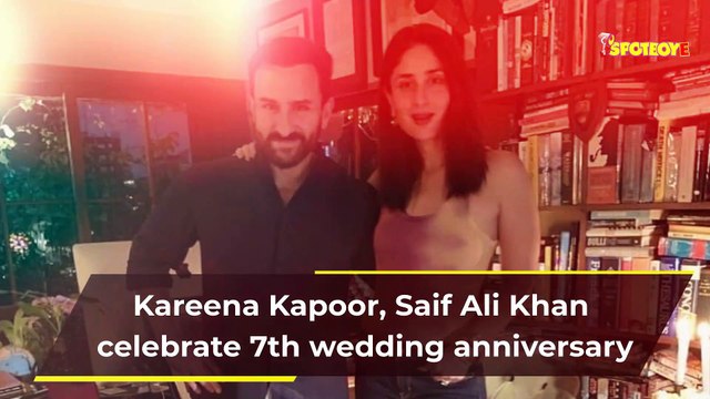 Kareena Kapoor And Saif Ali Khan Celebrate Their 7th Wedding Anniversary With Taimur Ali Khan