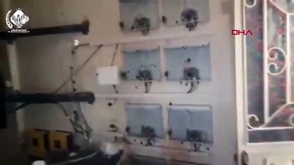 YPG’nin Resulayn’daki MOBESE merkezi böyle basıldı