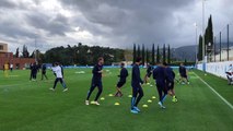 OM : les Olympiens à l'entraînement avant la réception de Strasbourg