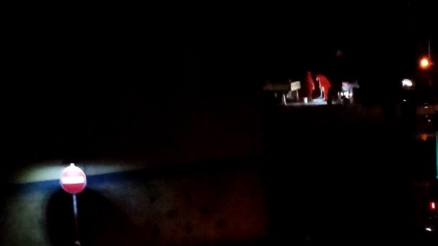 Road crew drills 1.20am Lower Mounts Northampton