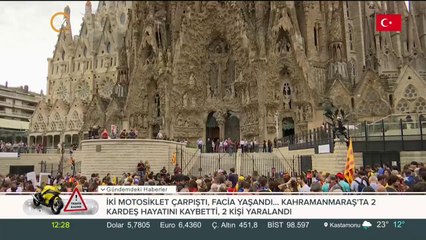 Barselona savaş alanına döndü