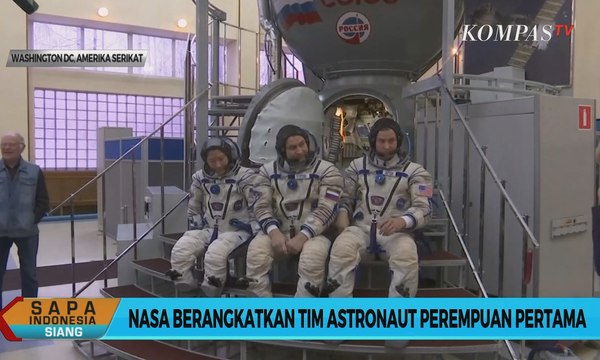 NASA Berangkatkan Tim Astronot Perempuan Pertama