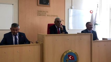 Kars İl Genel Meclisi Olağanüstü toplandı, HDP sıraları boş kaldı