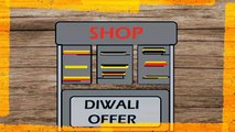 Diwali ki shopping!Funny animated comedy video