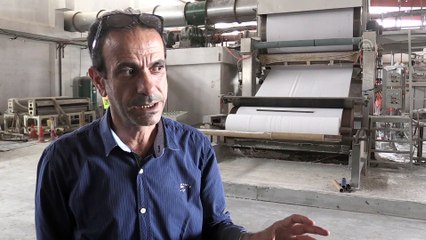 Filistin'de palmiye atığından kağıt mendil üretiliyor (2) - ERİHA