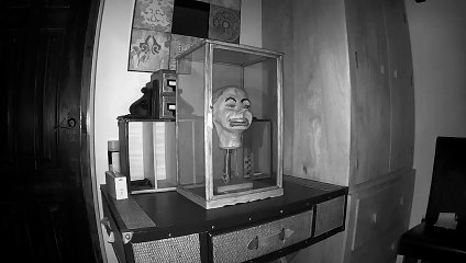 Haunting moment Second World War ventriloquist doll BLINKS caught on camera by spooked collector