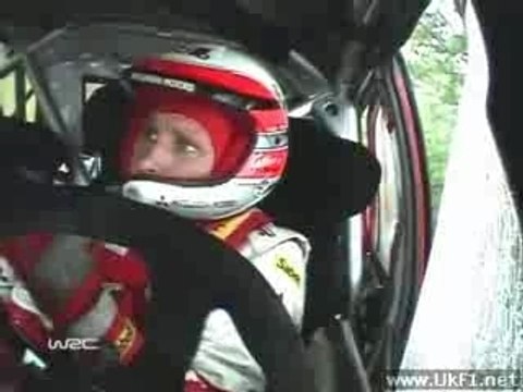WRC 2004 Germany Panizzi Crash