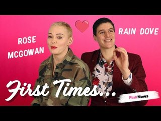 Rain Dove and Rose McGowan | First Times
