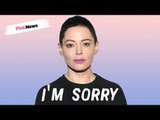 Rose McGowan apologises to trans people