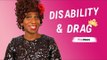 Meet visually impaired drag queen Ebony Rose Dark
