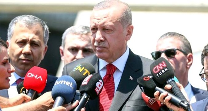 Son Dakika: Cumhurbaşkanı Erdoğan: Trump'a heyet gönderirseniz bunu iyi yere taşırız dedik